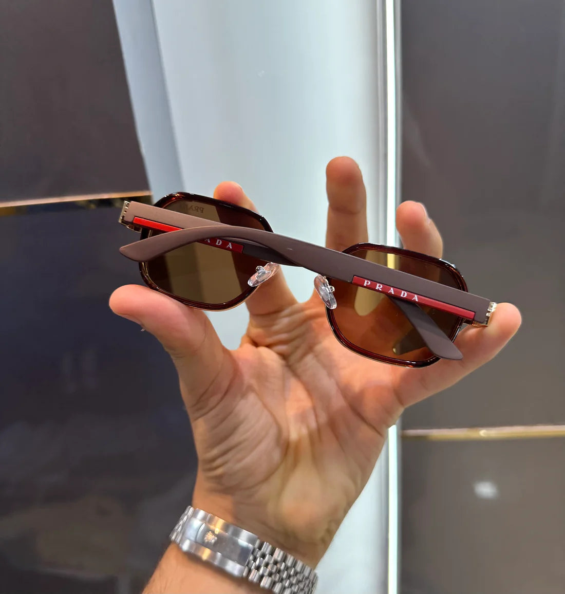 Brown Shahid Kapoor Edition Luxury Shade Sunglasses