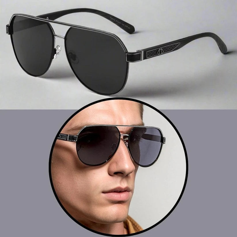 Aviator Style Sunglasses for Men - UV400 Protection