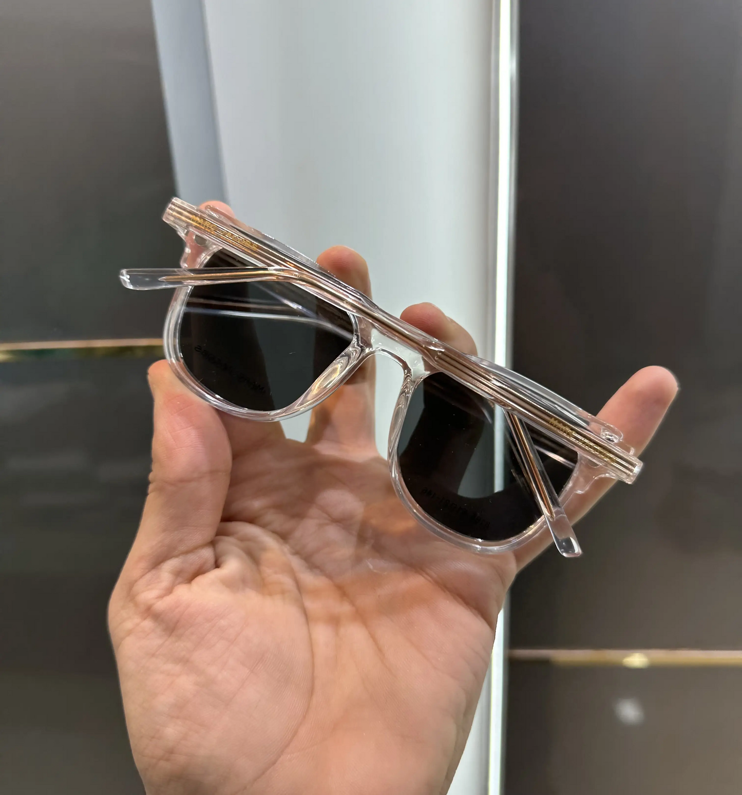 Marc Jacobs Ice Glasses With Shade Attachment 8195