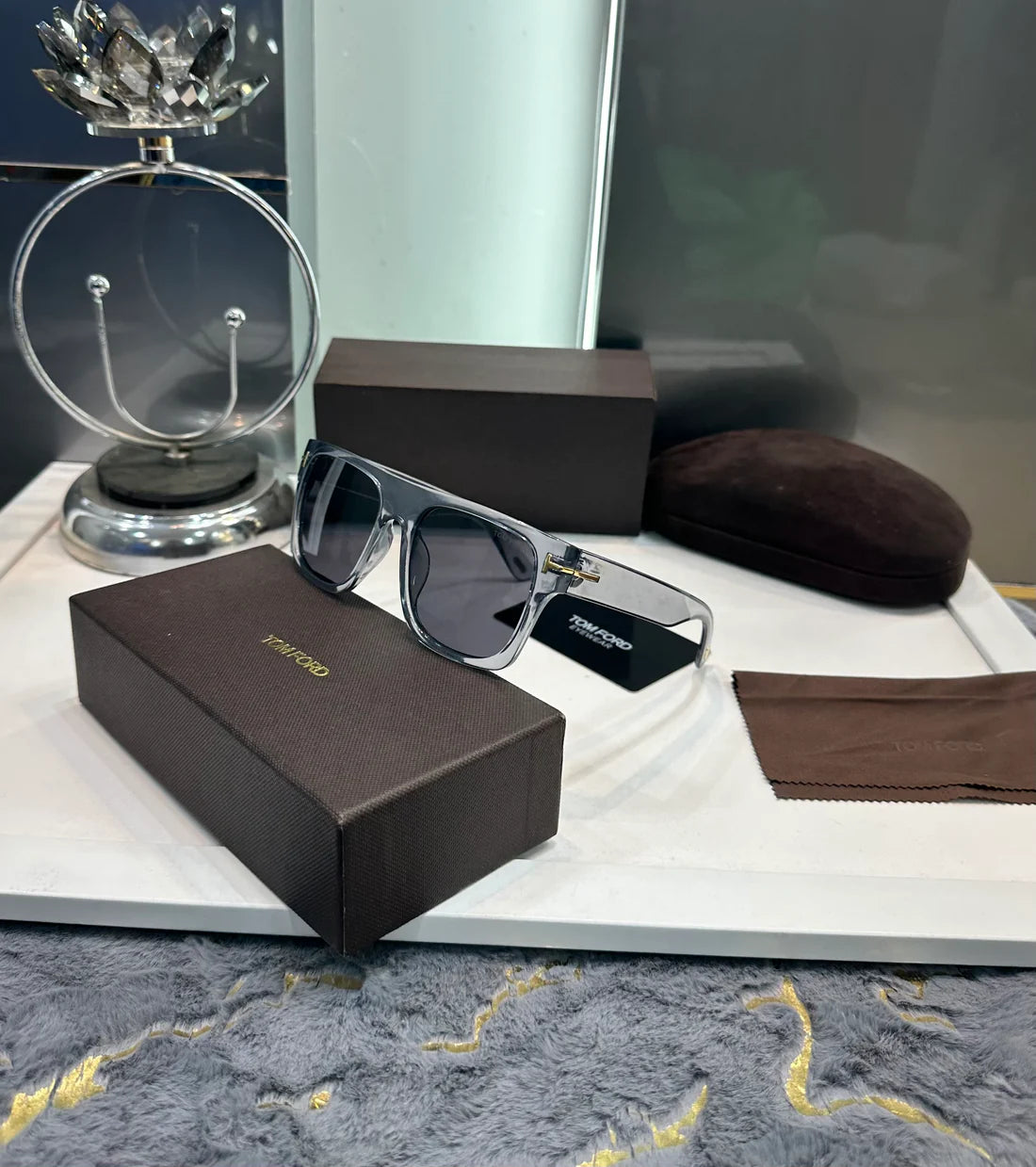 Grey Black Luxury Shade Sunglasses