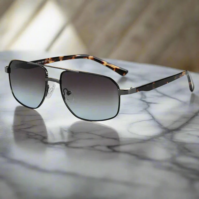 Square Aviator Style Sunglasses for Men