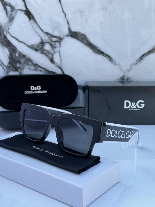 Black White Luxury Shade Unisex Glasses