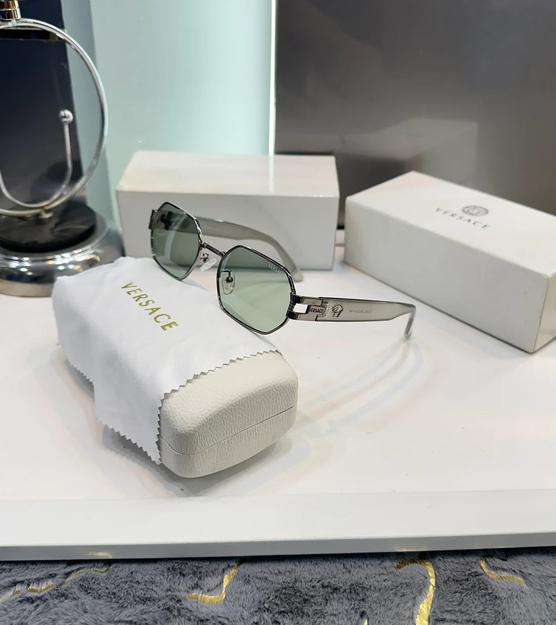 Aqua Green Allu Arjun Edition Luxury Shade Sunglasses