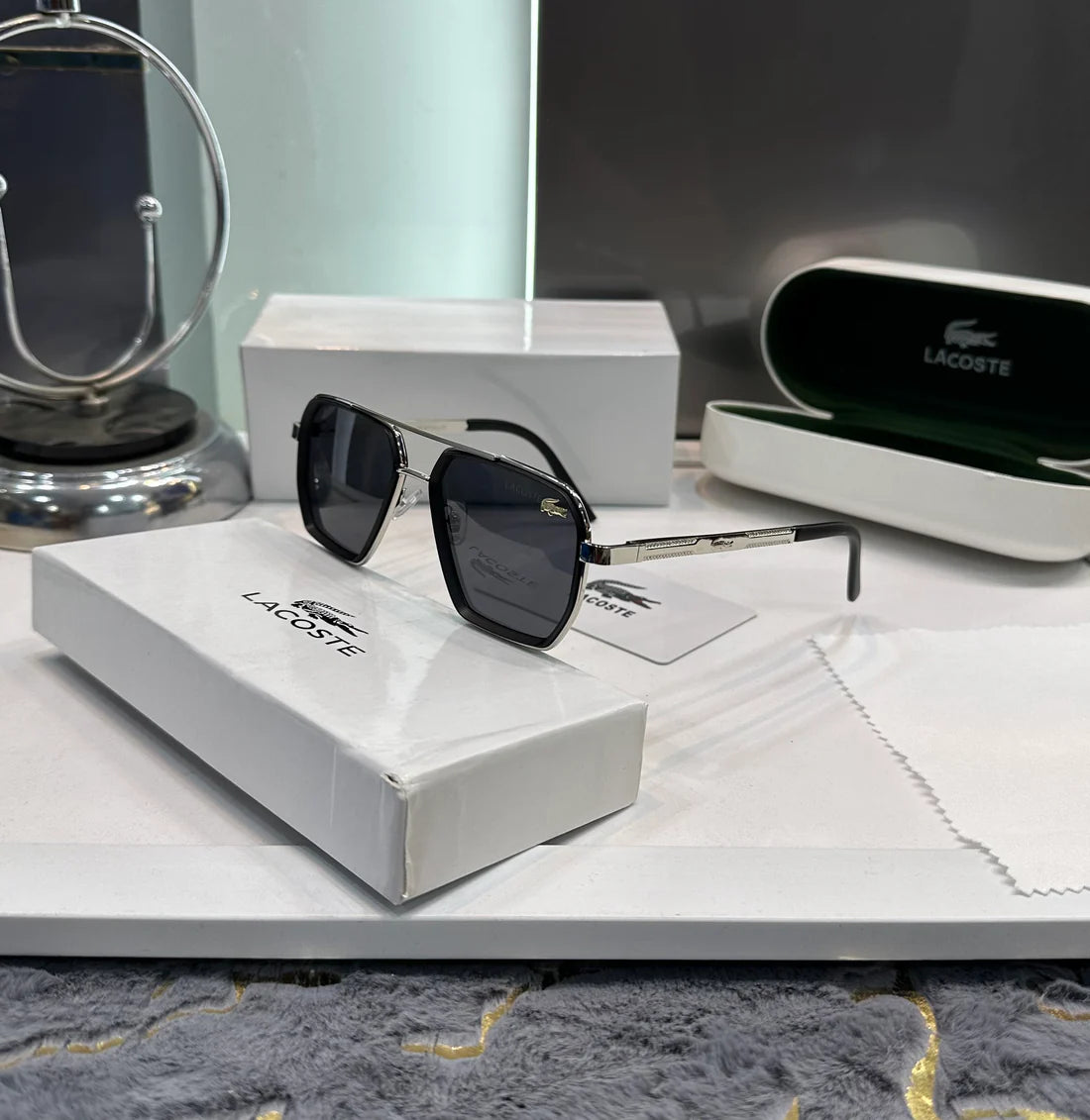 Black Metal Luxury Shade Unisex Sunglasses