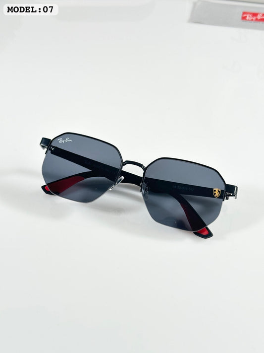 Metal Frame Square Sunglasses