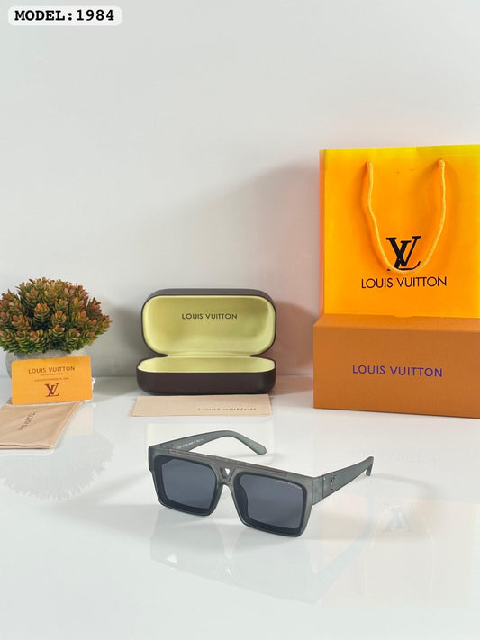 Black Square Frame Sunglasses for Unisex
