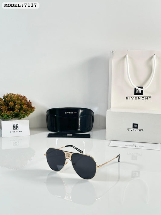 Black & Gold Sunglasses for Unisex