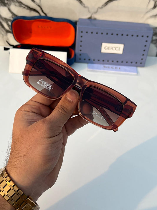 Brown Square Sunglasses for Women