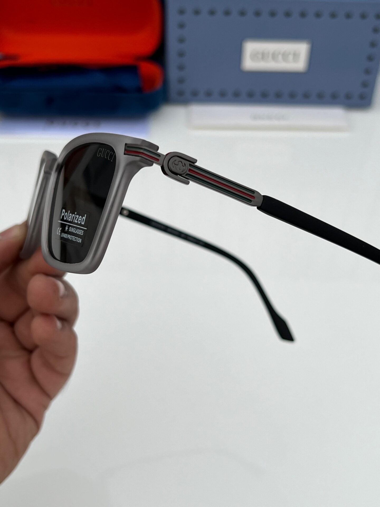 Polarized Square Sunglasses for Men