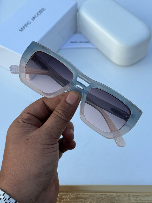 Unique Green Frame Sunglasses