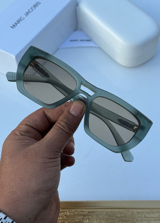 Unique Green Frame Sunglasses