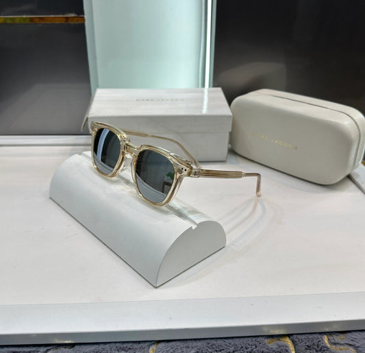 Marc Jacobs Cream Glasses With Shade Attachment 8192