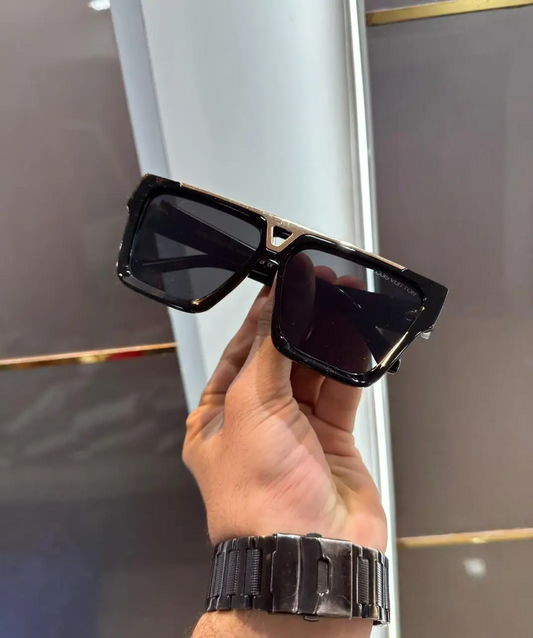 Louis Vuitton Gold Black Premium Shades 8675